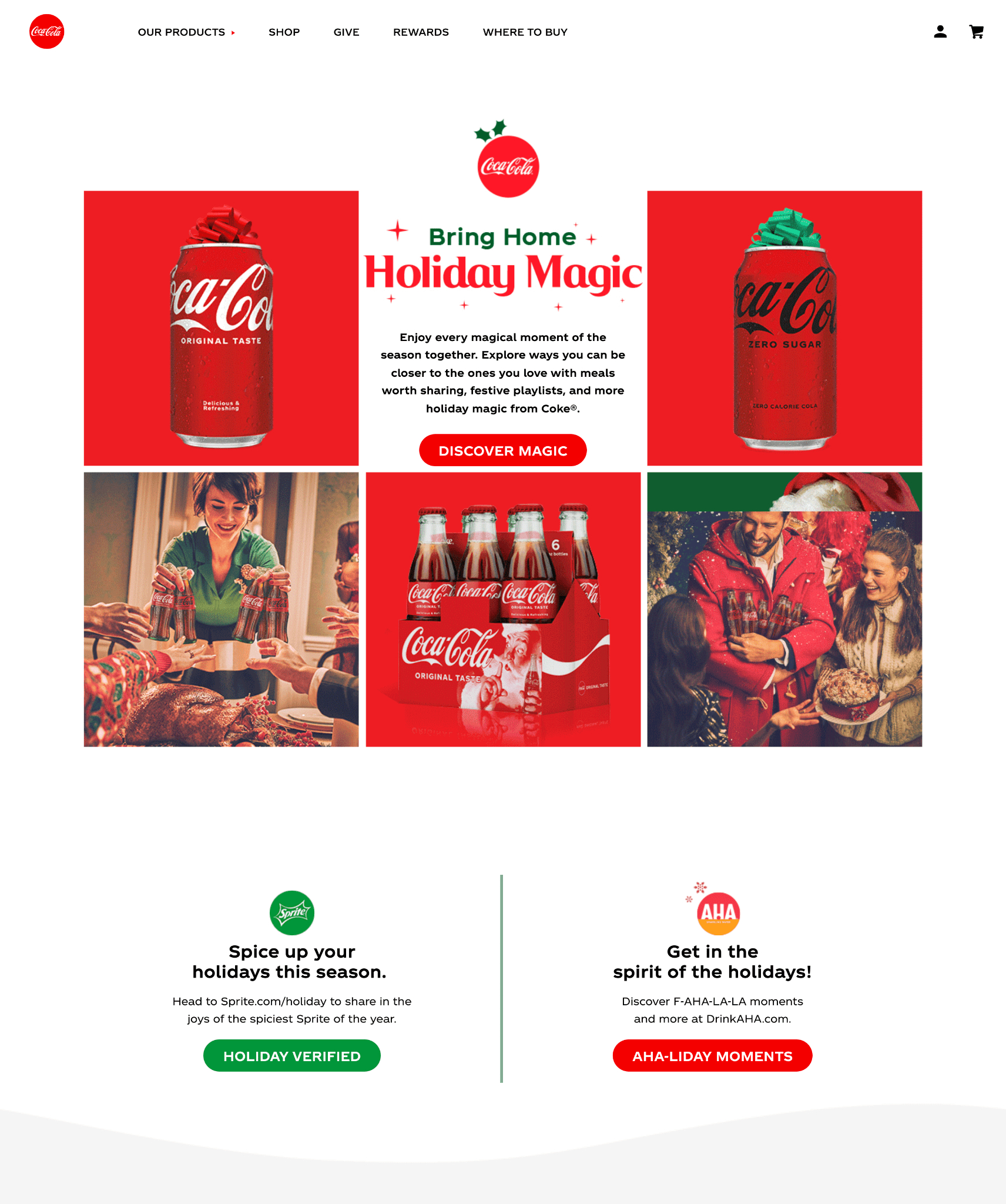 Coca Cola Holiday Campaign